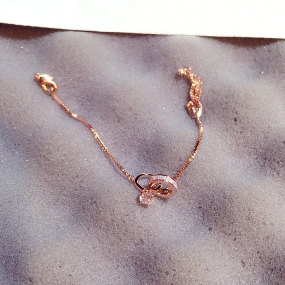 14k gold diamond ring bracelet - Picture 12 of 16